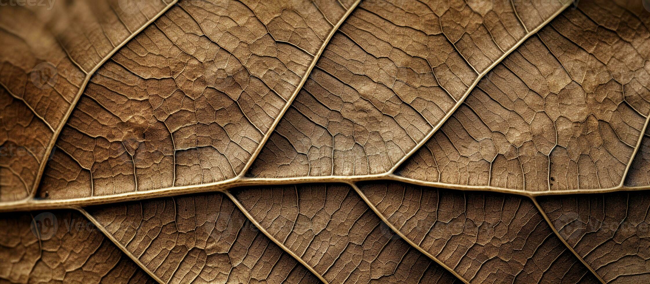 AI generated dry leaf texture background photo