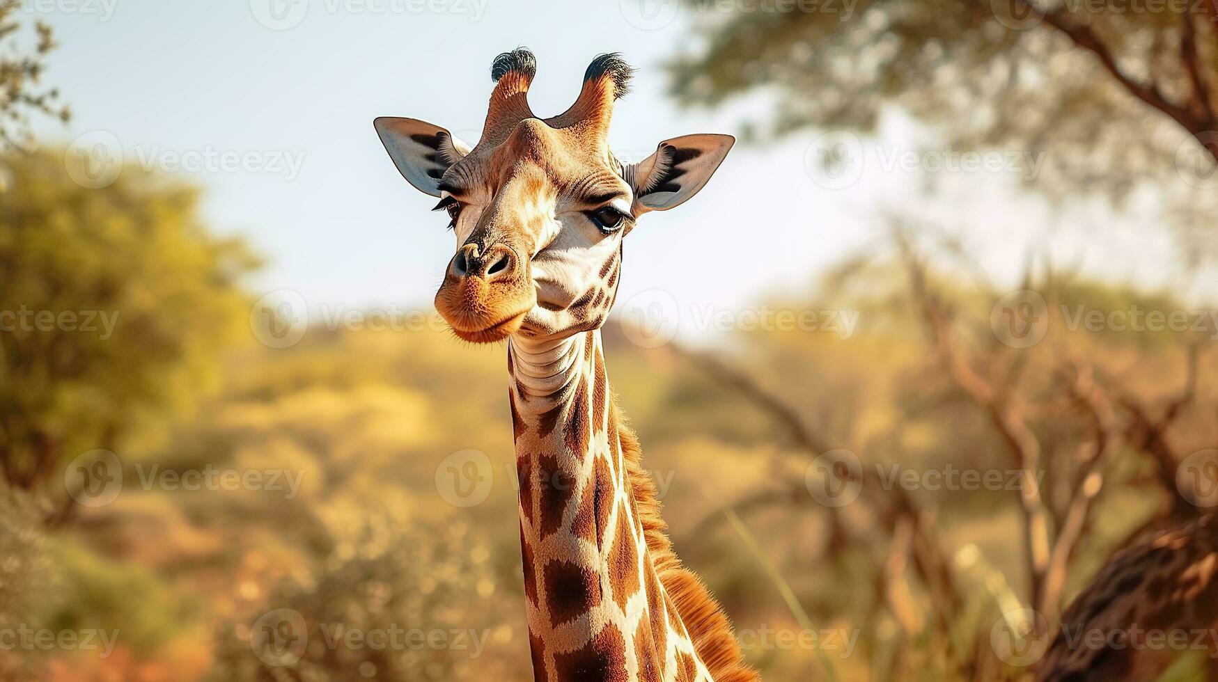 a photo Giraffe