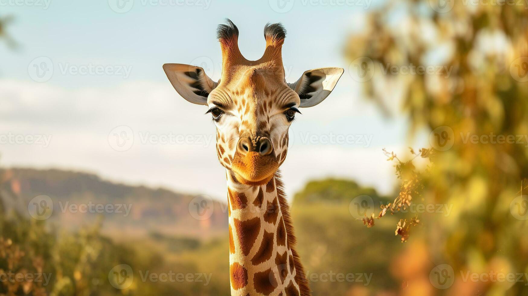 a photo Giraffe