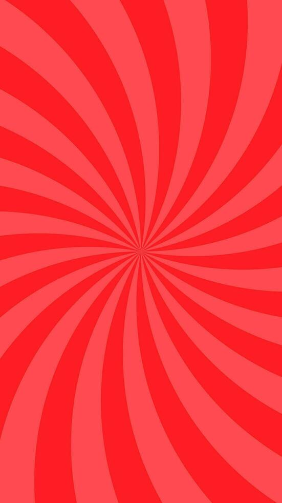 Simple Curved Light Red Radial Lines Effect Vector Background