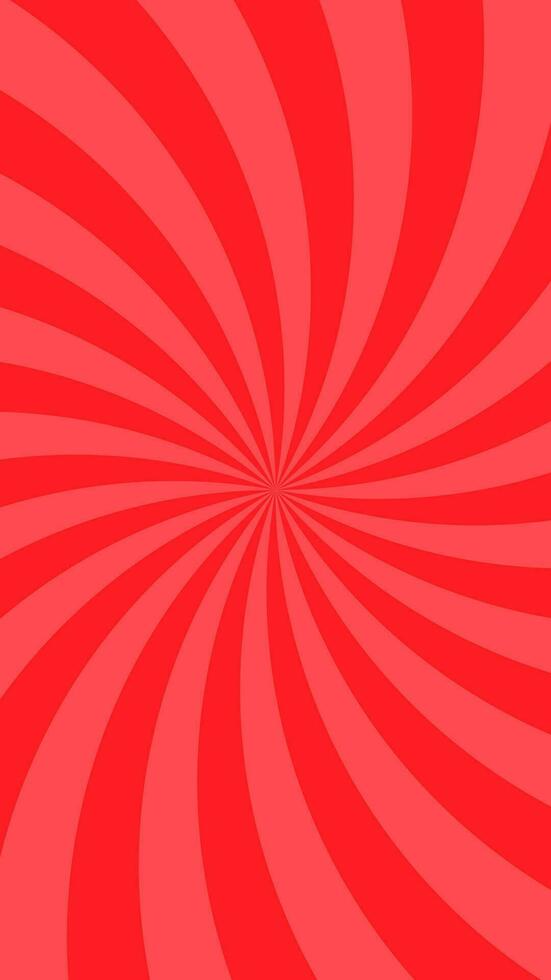 Simple Curved Light Red Radial Lines Effect Vector Background