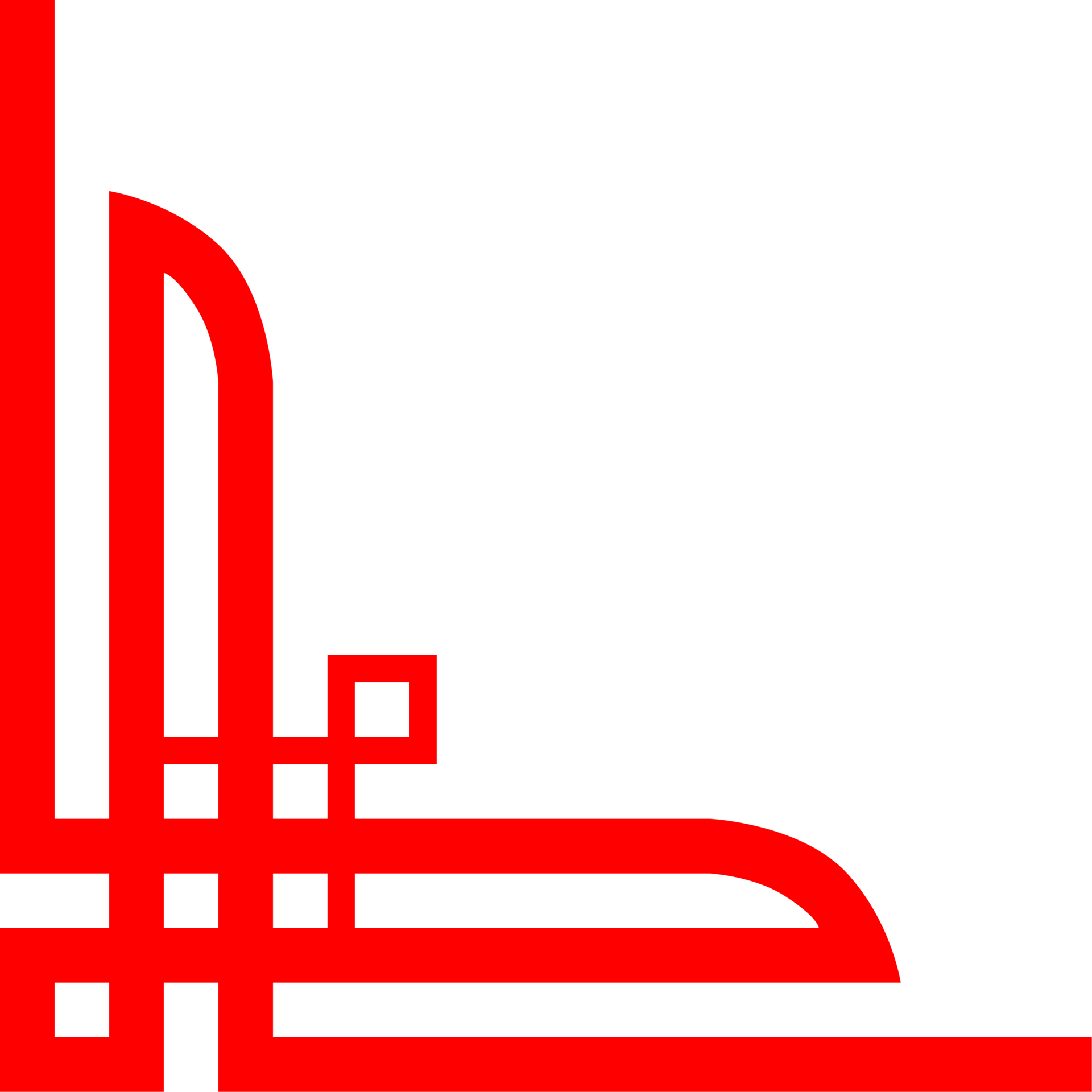 red line corner china border pattern for decoration frame asia culture