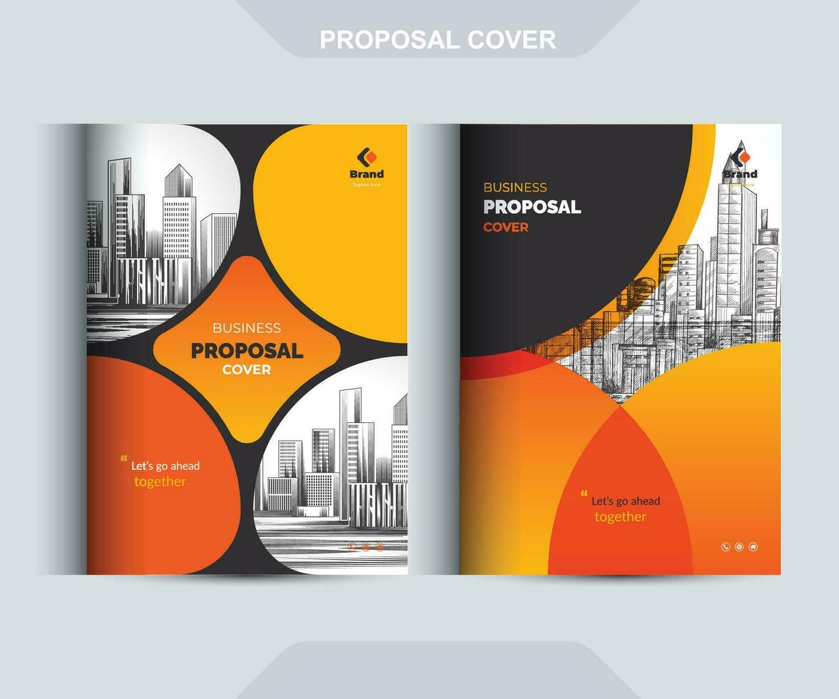 corporativo negocio propuesta catalogar cubrir diseño modelo conceptos adepto para de múltiples fines proyectos vector