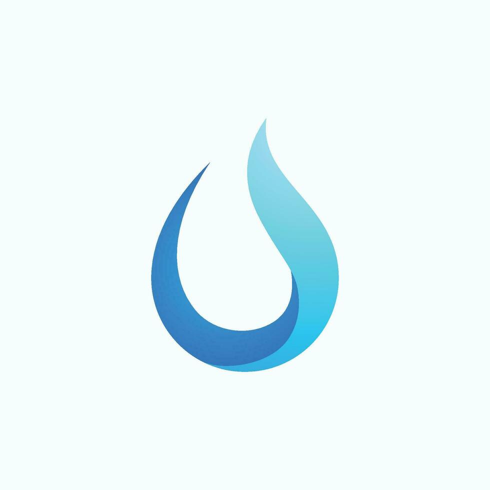 agua soltar logo vector icono