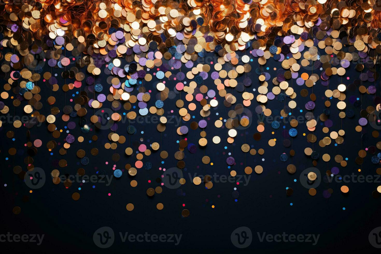 AI generated minimalistic winter background in beige shades with thin branches and flowers photo