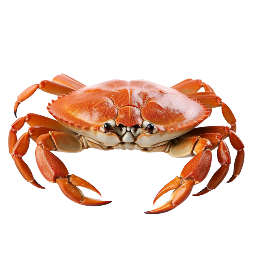 AI generated Crab isolated on transparent background. png