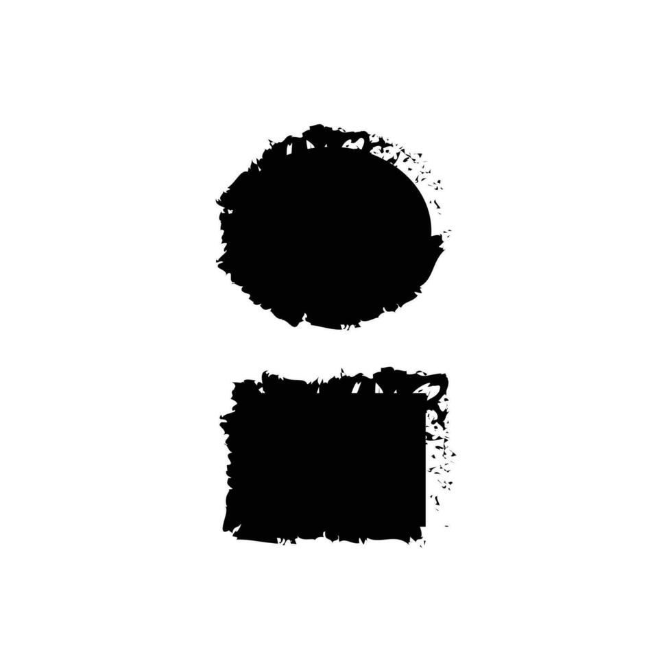 Brush strokes and splashes. Vector black paint, ink brush stroke, brush, line or texture. Dirty artistic design element, box. Grunge hand drawn paint brush