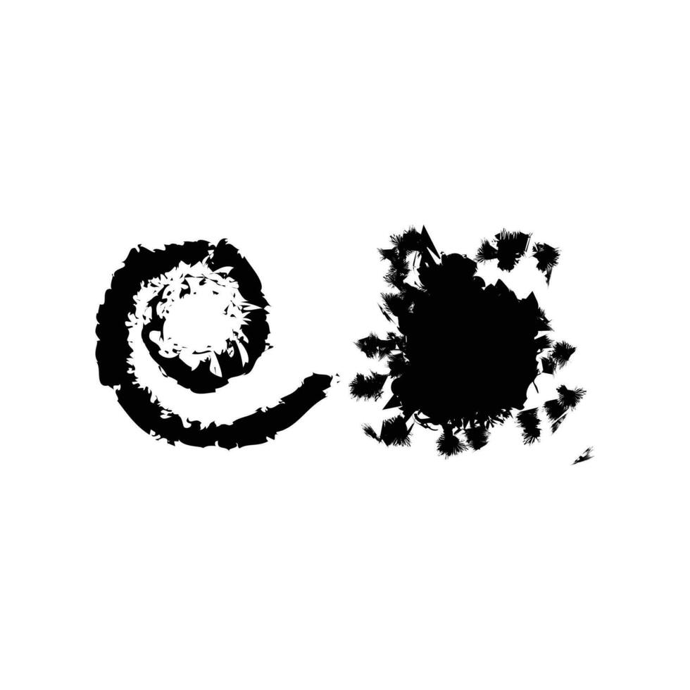 Brush strokes and splashes. Vector black paint, ink brush stroke, brush, line or texture. Dirty artistic design element, box. Grunge hand drawn paint brush