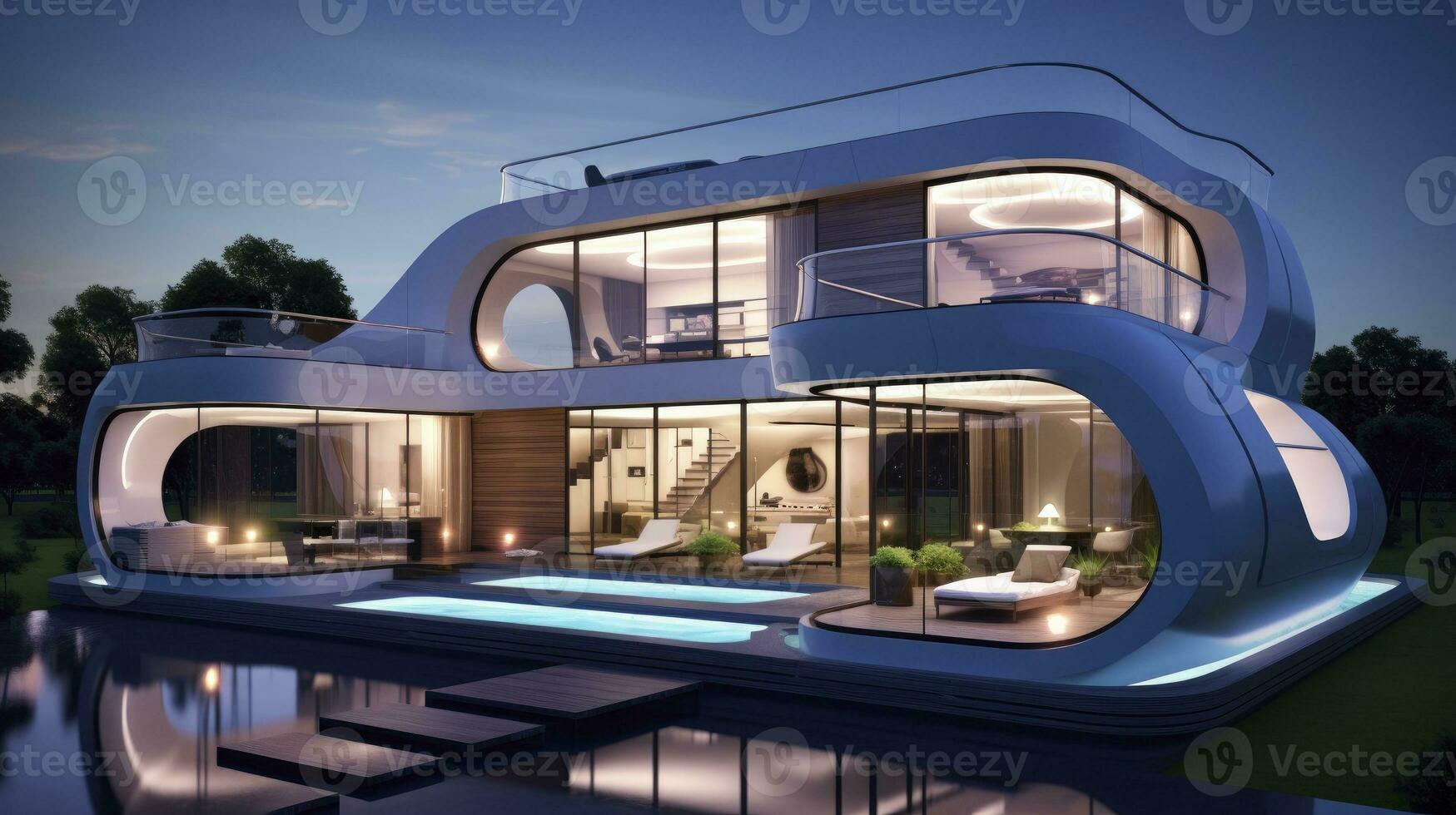 AI generated Modern smart home systems of smart building 36095582 Stock ... Circuit Diagram