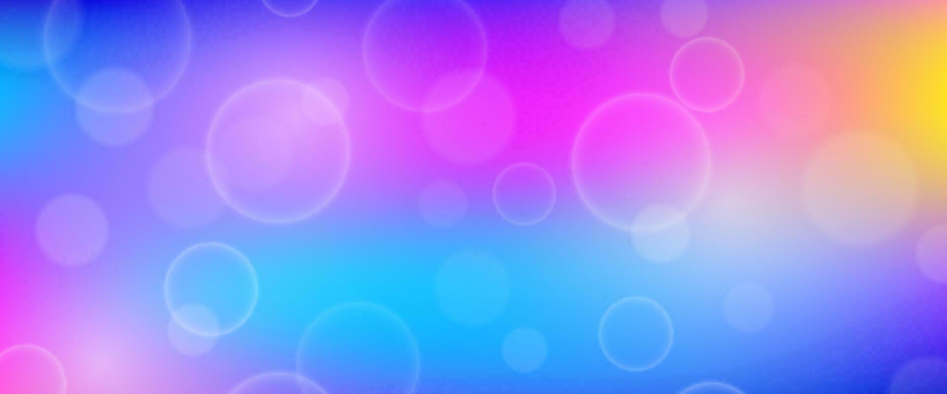 Abstract background with blur bokeh light effect vector