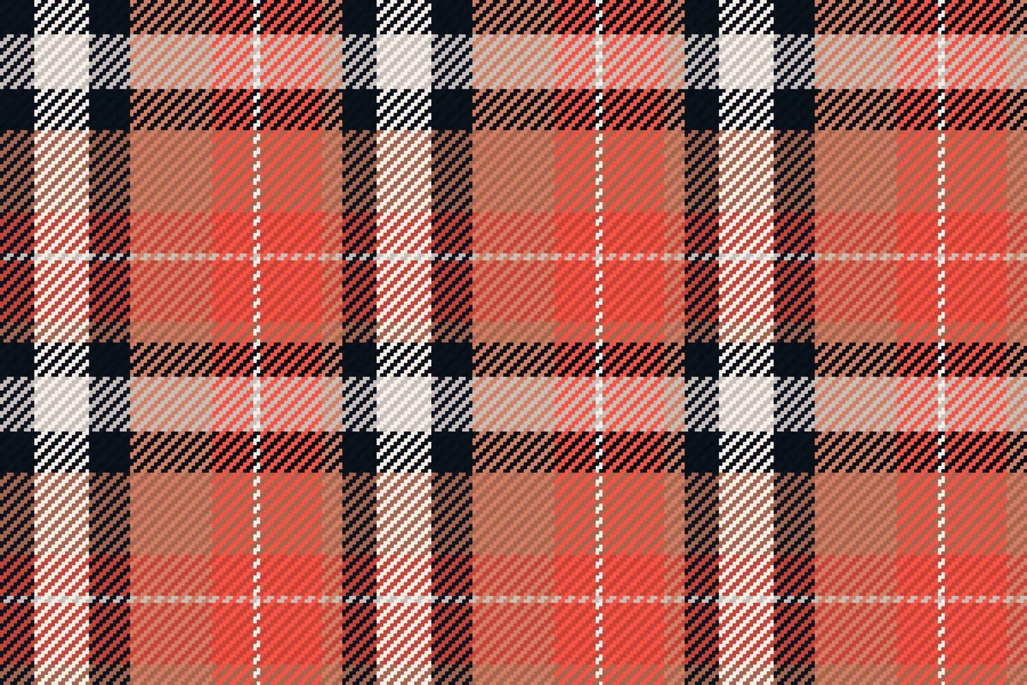 Seamless pattern of scottish tartan plaid. Repeatable background with check fabric texture. Vector backdrop striped textile print.