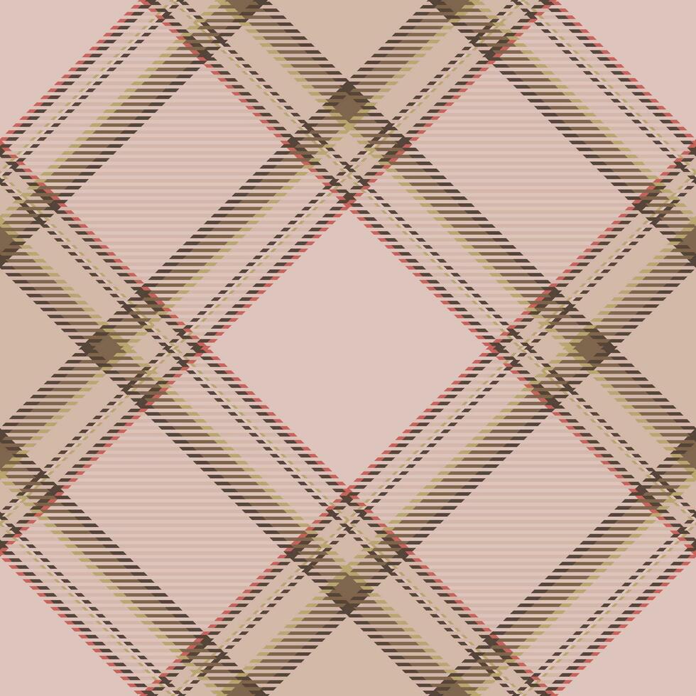 Plaid pattern vector. Check fabric texture. Seamless textile design for clothes, paper print. vector