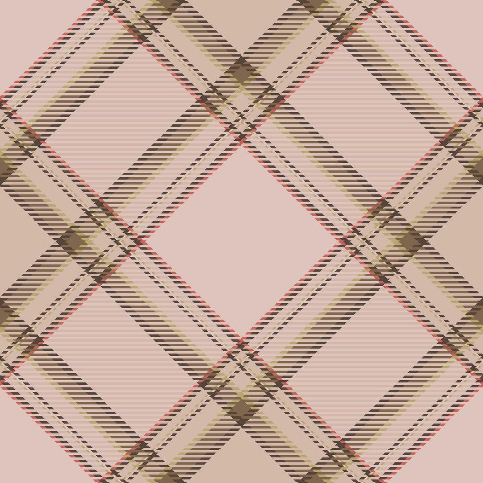 Plaid pattern vector. Check fabric texture. Seamless textile design for clothes, paper print. vector