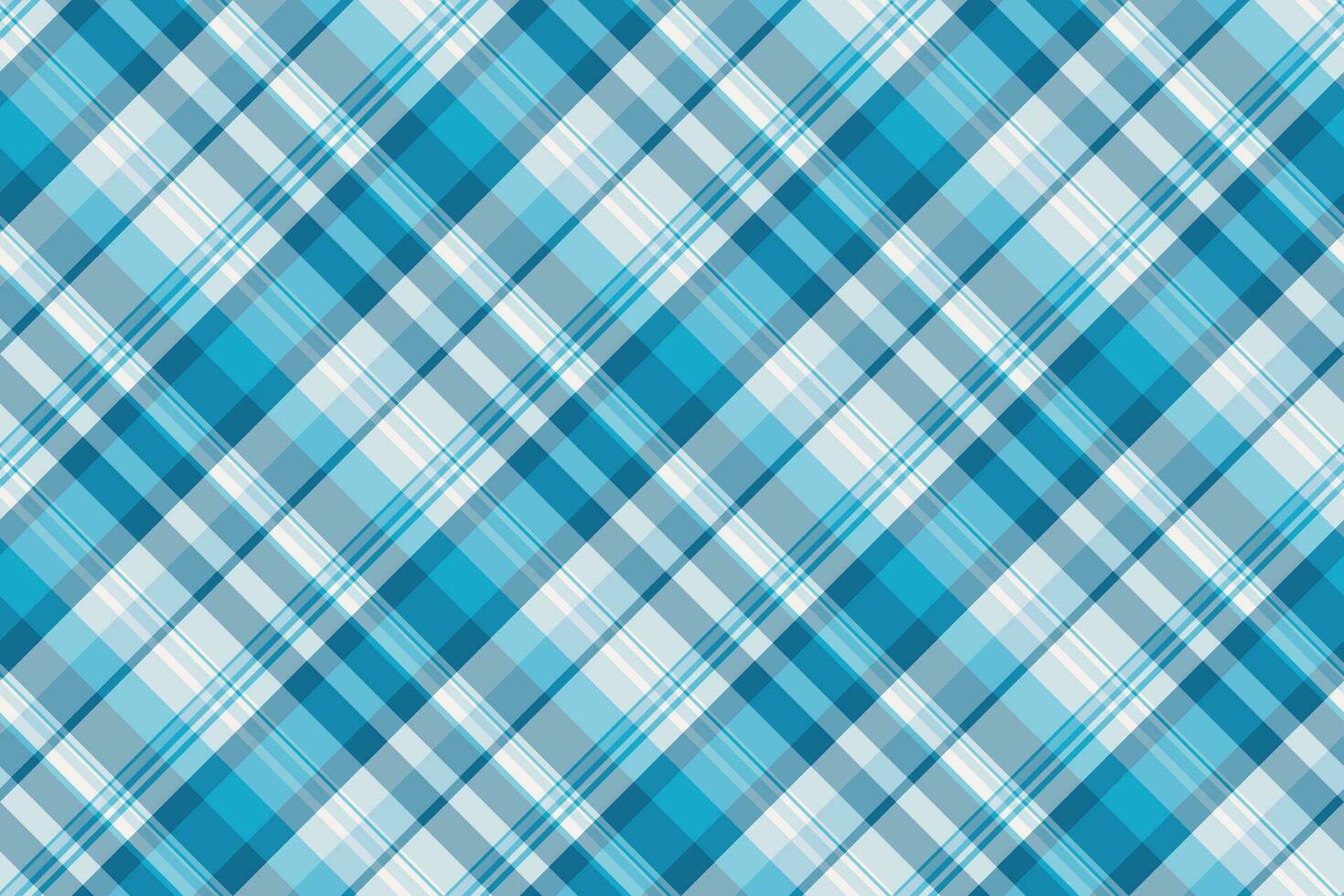 Conceptual pattern seamless texture, vintage tartan plaid vector. Intricate background textile fabric check in cyan and light colors. vector