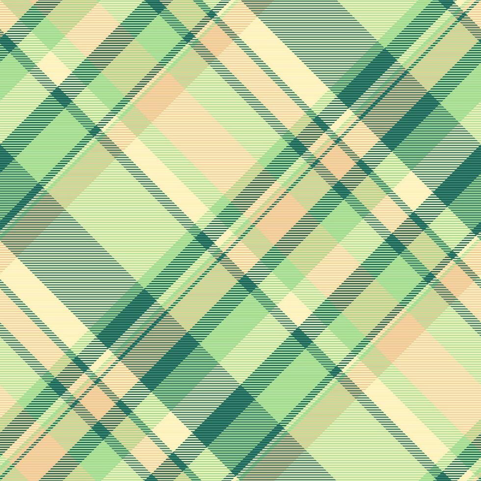 Flannel pattern check background, countryside texture plaid textile. Symmetry fabric vector tartan seamless in light and teal colors.