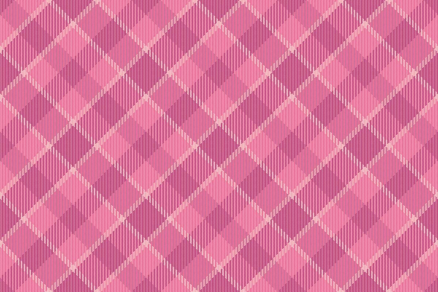 Tartan pattern fabric of seamless texture vector with a check textile background plaid.