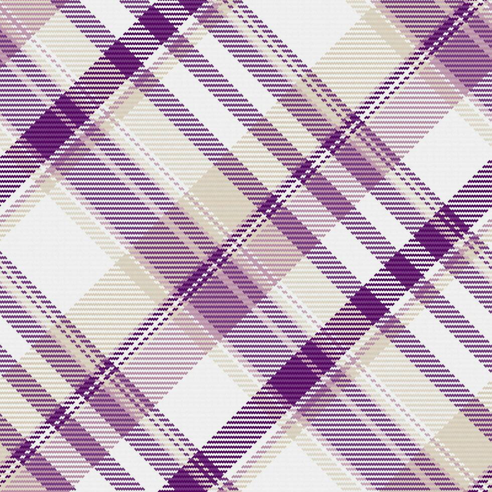 Close up textile background texture, day plaid tartan pattern. School fabric vector check seamless in white and light colors.