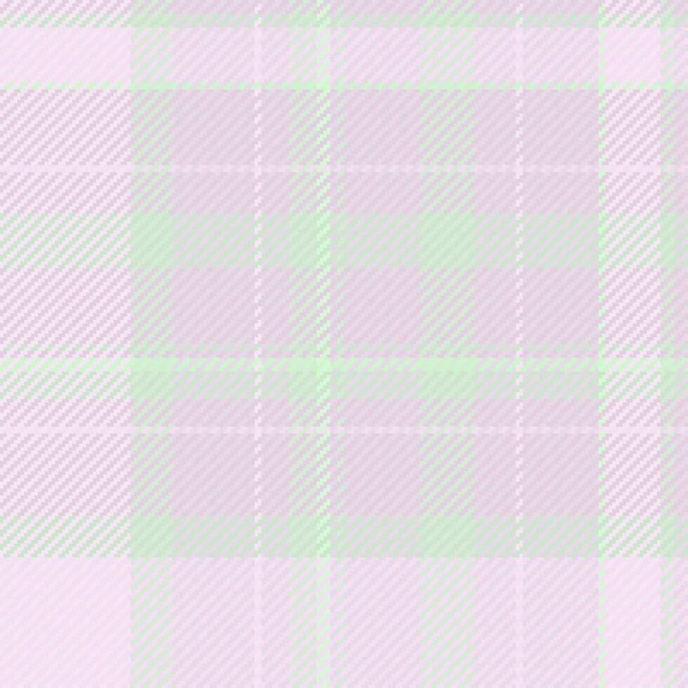 Plaid check background of seamless pattern texture with a textile fabric tartan vector. vector