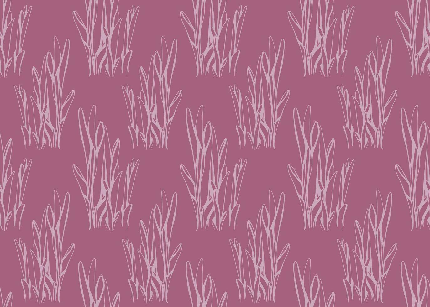 fondo transparente de patrón floral. diseño de papel tapiz de follaje y flores de la naturaleza. vector