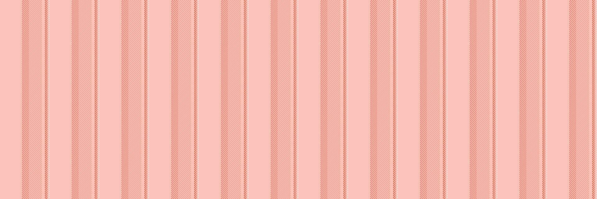 Old-fashioned pattern texture seamless, 1960s vector lines background. National vertical textile fabric stripe in light and red colors.