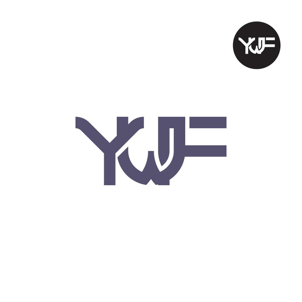 Letter YWF Monogram Logo Design 36097603 Vector Art at Vecteezy