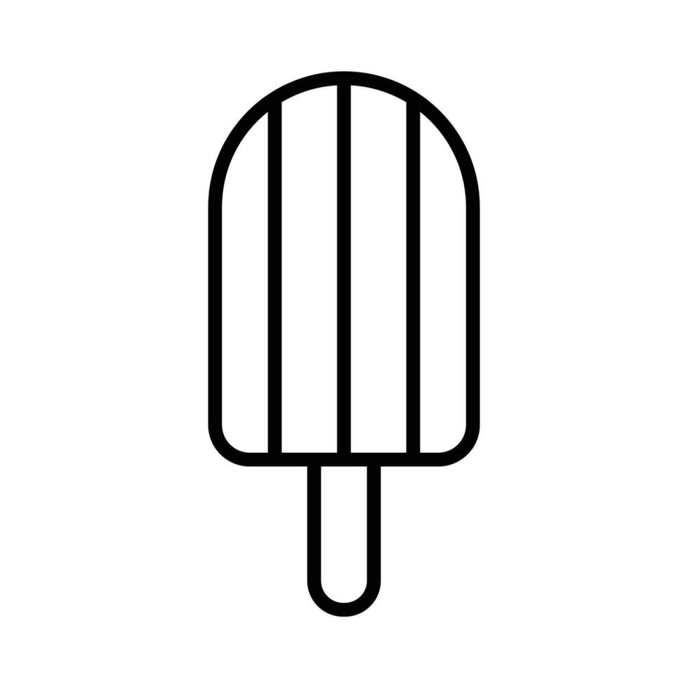 ice cream icon vector design template simple and clean