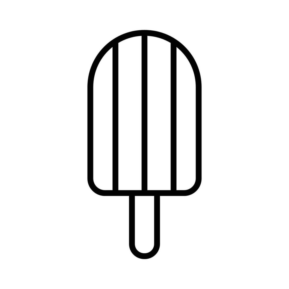 ice cream icon vector design template simple and clean