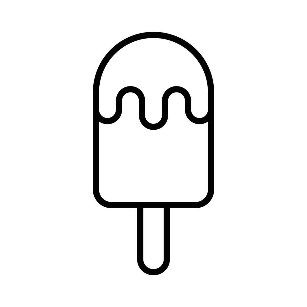 ice cream icon vector design template simple and clean