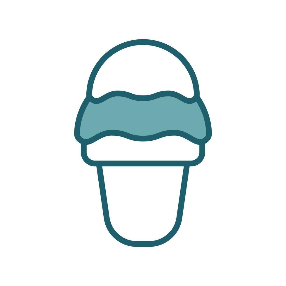 ice cream icon vector design template simple and clean