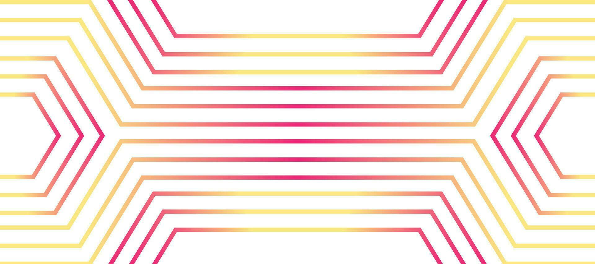 circuit techno lines geometric orange gradient design background vector