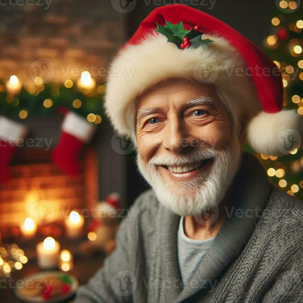 AI generated Christmas Holiday Festival season stock images for business and creative content creation photo