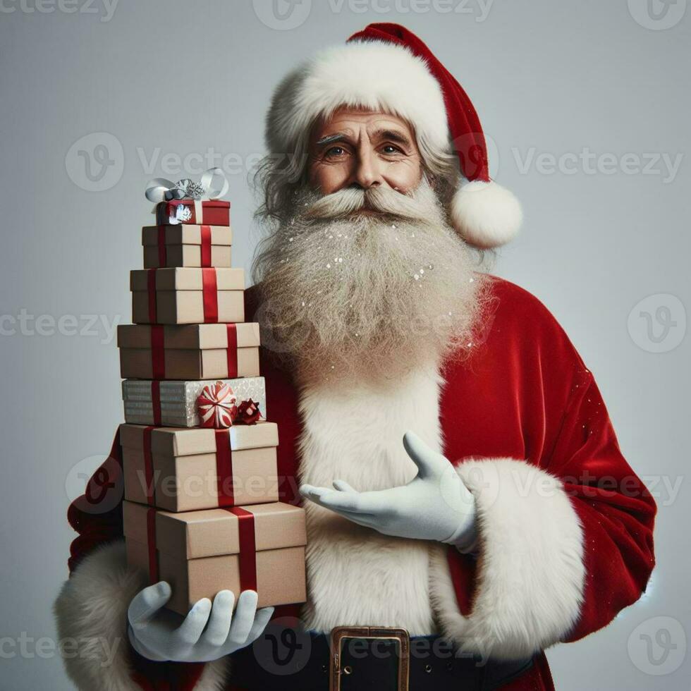 AI generated Christmas and New Year 2024 celebration stock images for business and marketing photo
