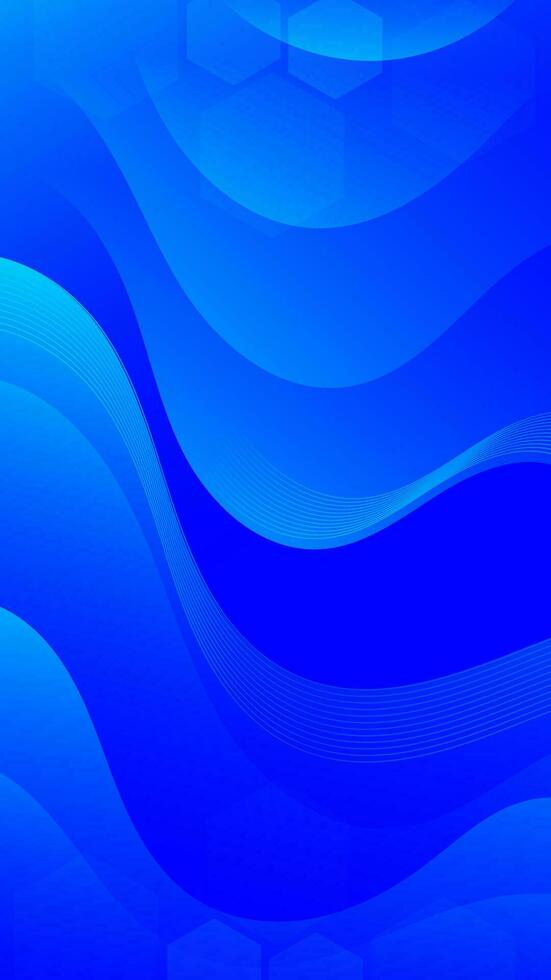 Abstract background blue color with wavy lines and gradients is a versatile asset suitable for various design projects such as websites, presentations, print materials, social media posts vector