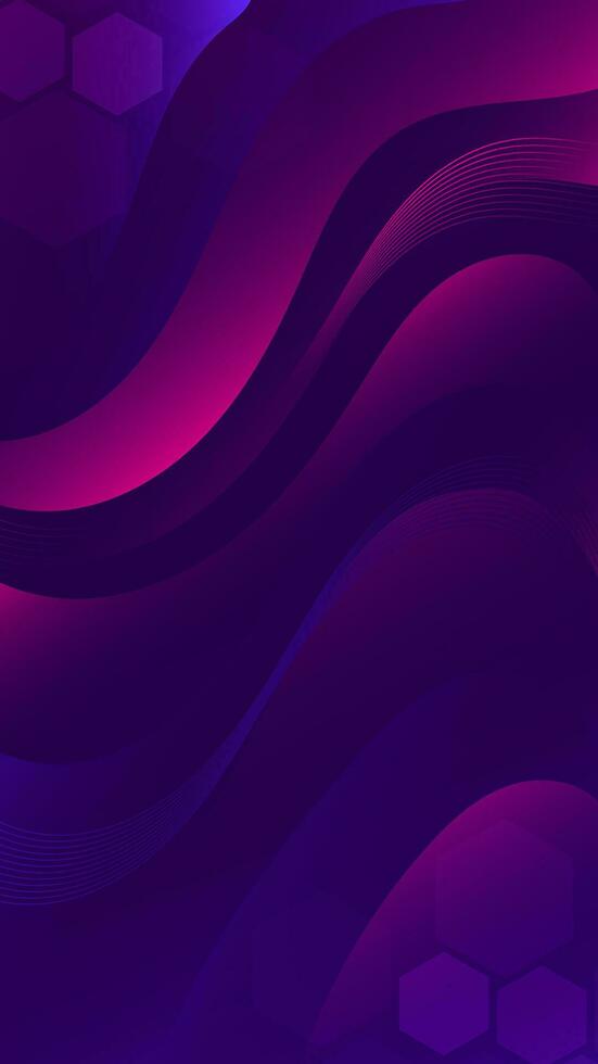 Abstract background purple blue color with wavy lines and gradients is a versatile asset suitable for various design projects such as websites, presentations, print materials, social media posts vector