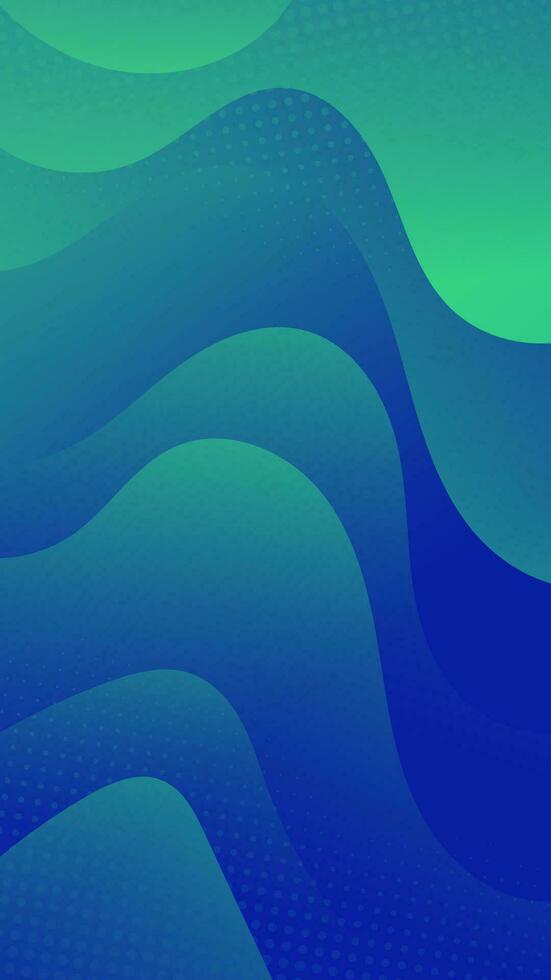 resumen antecedentes verde azul color con ondulado líneas y gradientes es un versátil activo adecuado para varios diseño proyectos tal como sitios web, presentaciones, impresión materiales, social medios de comunicación publicaciones vector