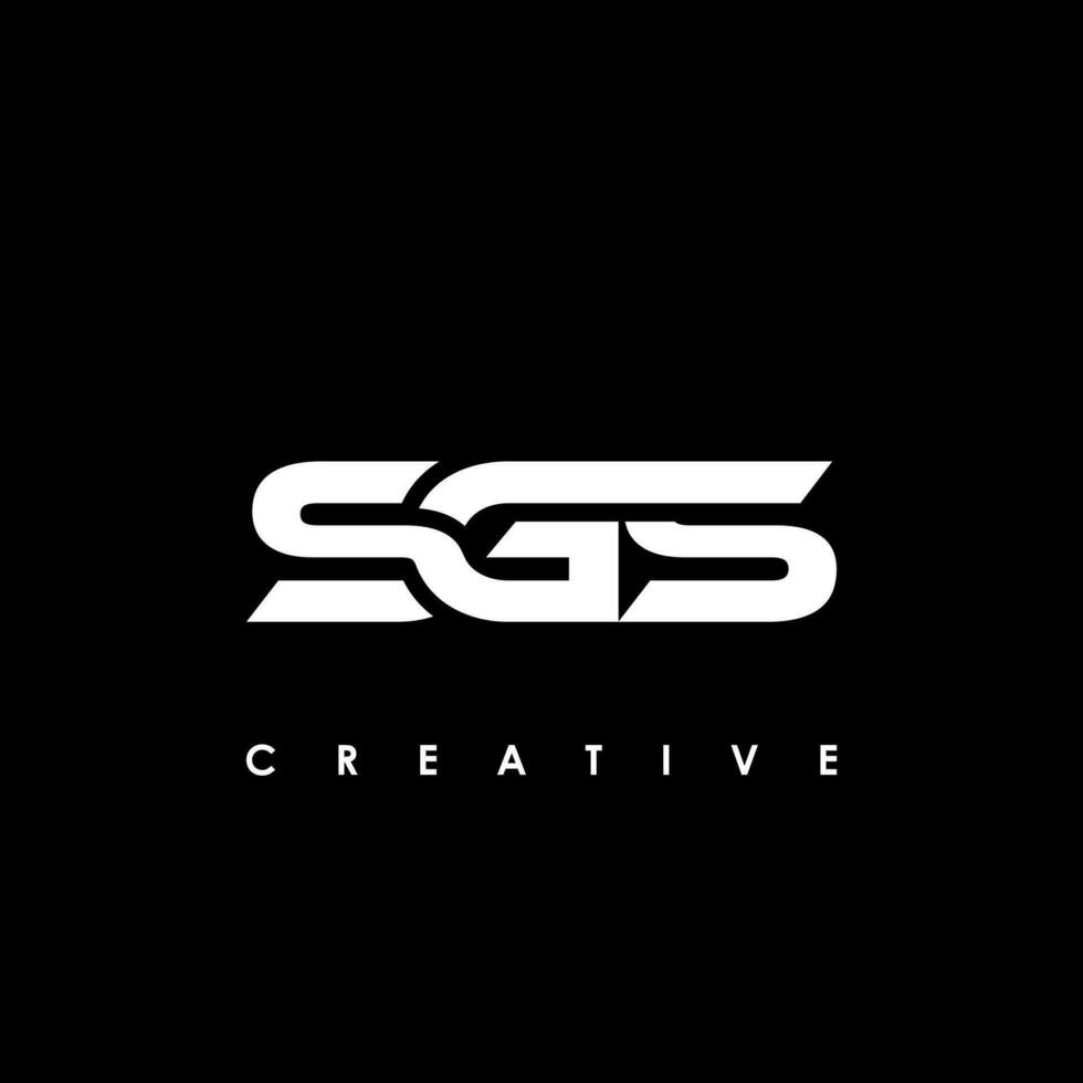 SGS Letter Initial Logo Design Template Vector Illustration