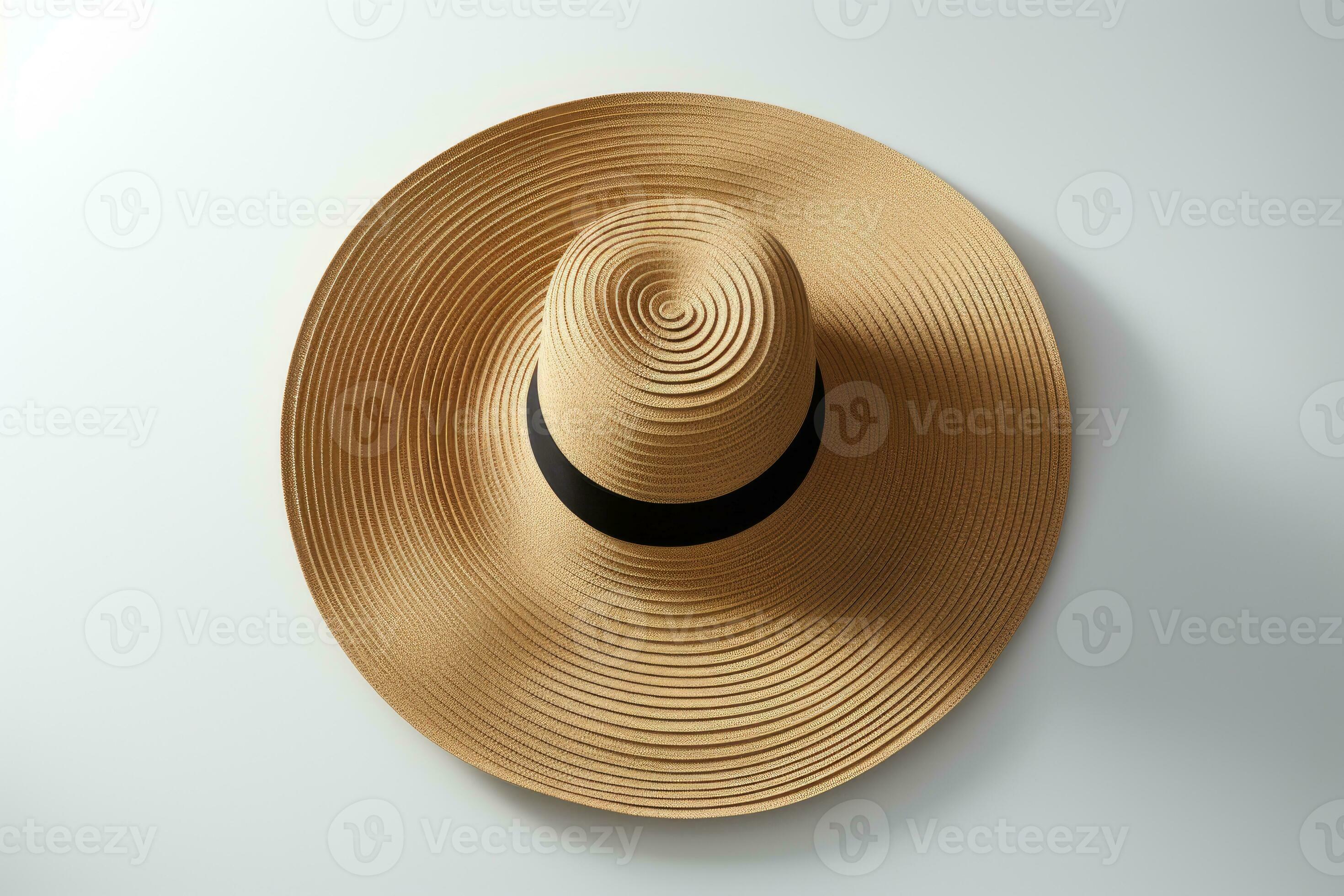 AI generated womens sun protection hat professional photography