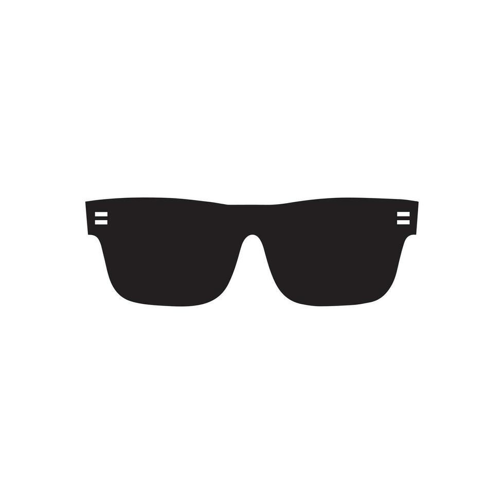 Sunglasses Icon Isolated on White Background. Vector Illustration.