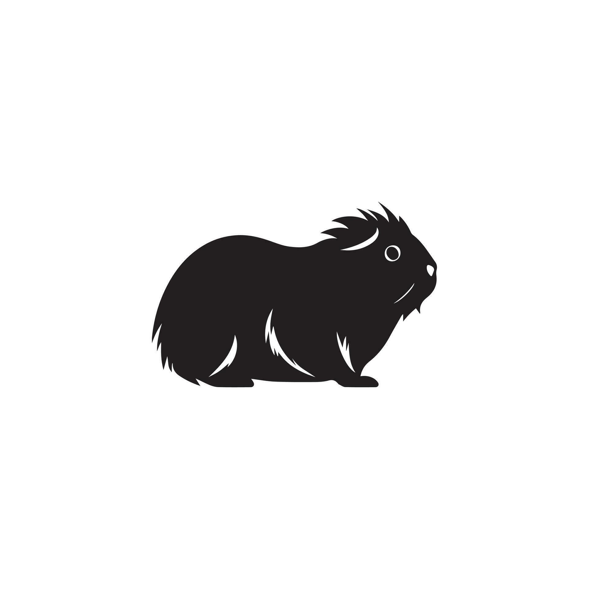 Guinea pig vector illustration on white background. 36099835 Vector Art