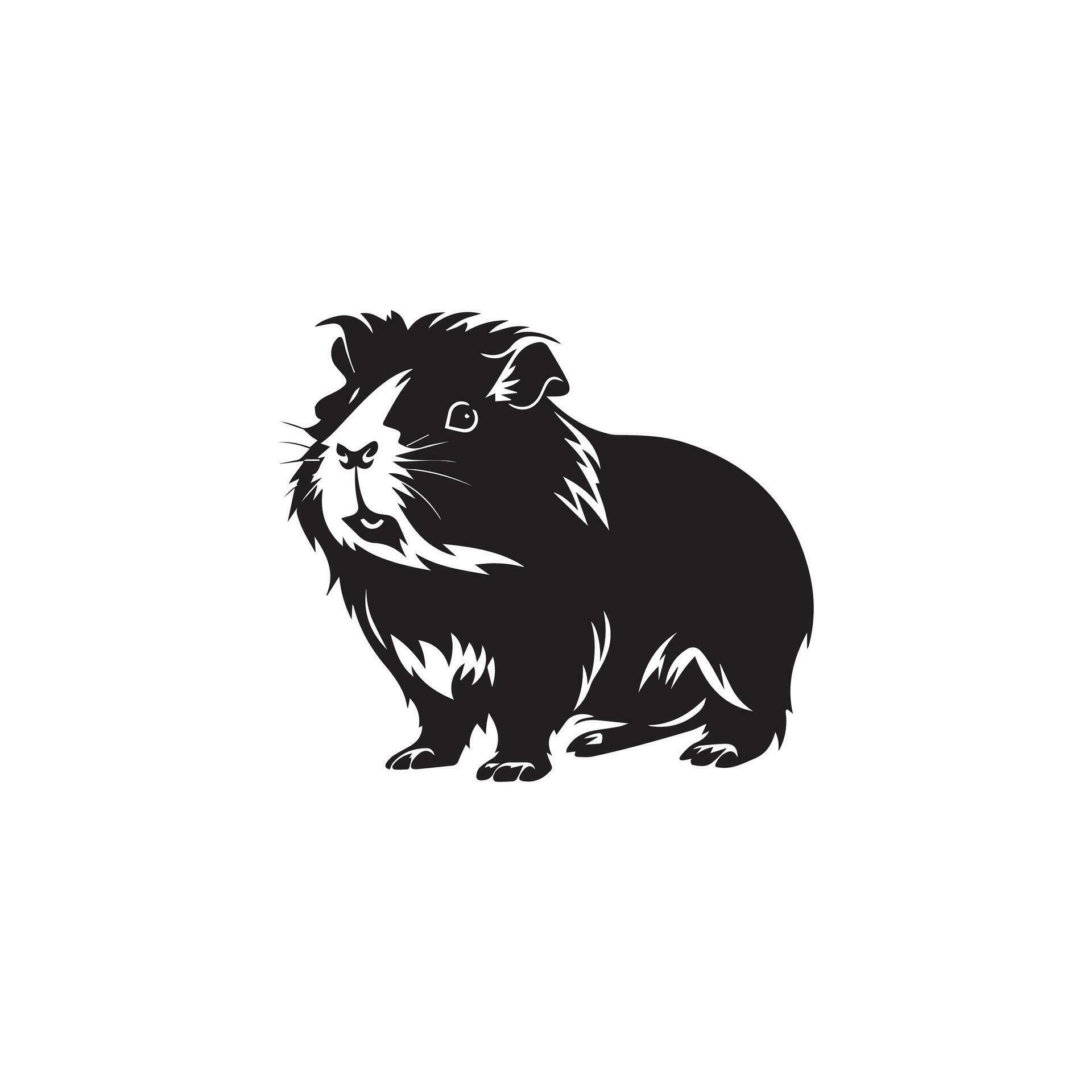 Guinea pig vector illustration on white background. 36099841 Vector Art
