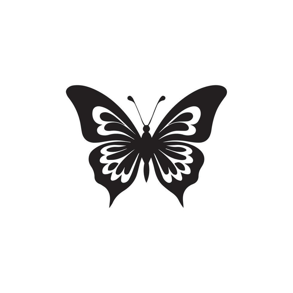 Butterfly icon vector illustration. template design.