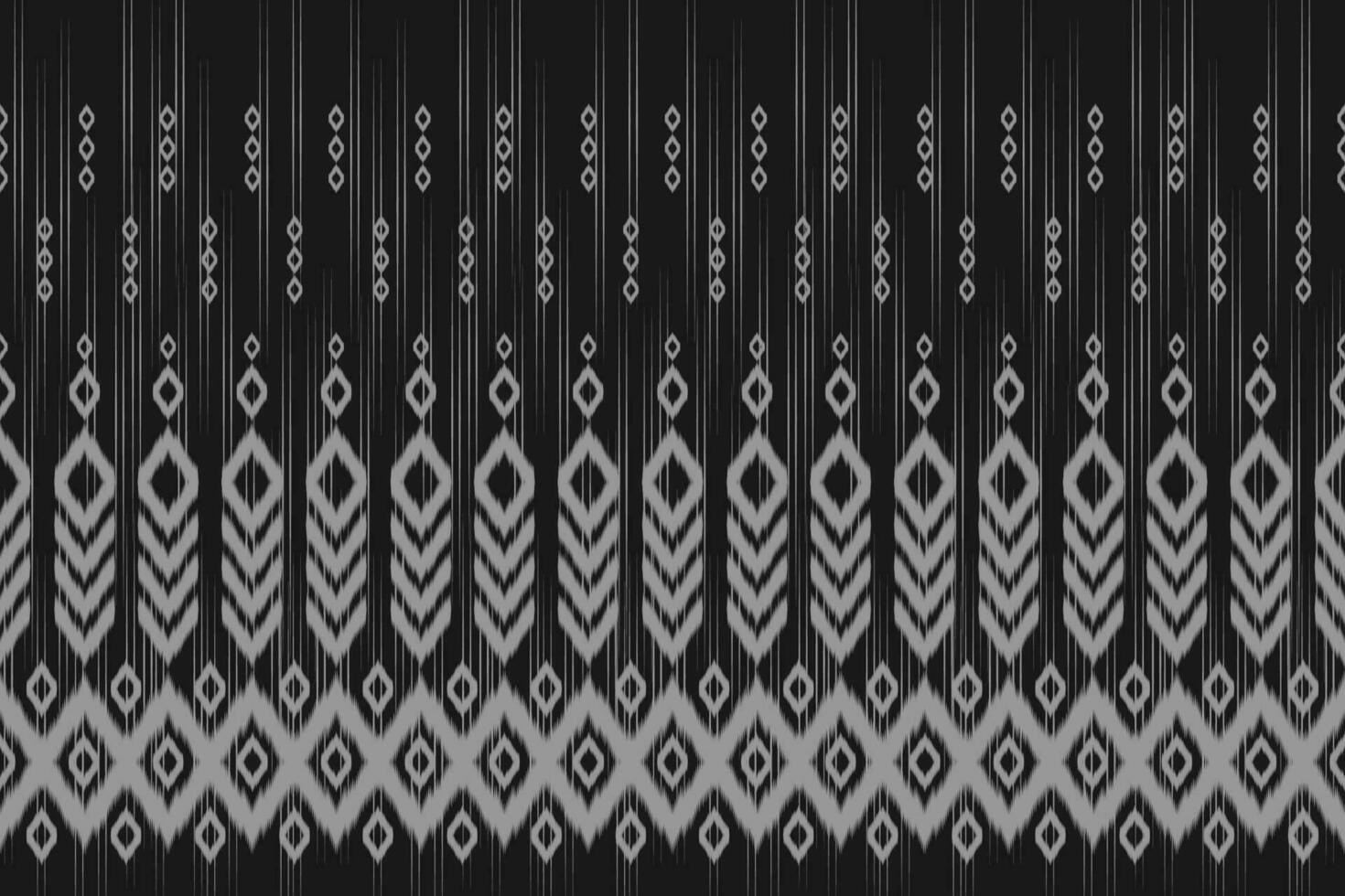 Abstract ethnic pattern art. Ikat seamless pattern traditional. American, Mexican style. vector