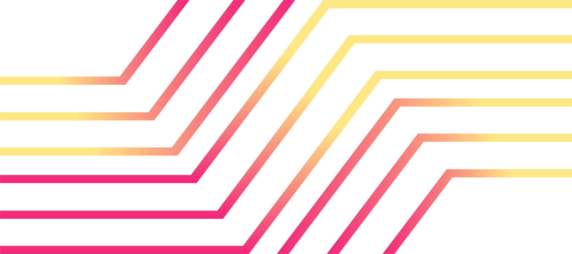 techno zigzag lines geometric orange gradient design background transparent png