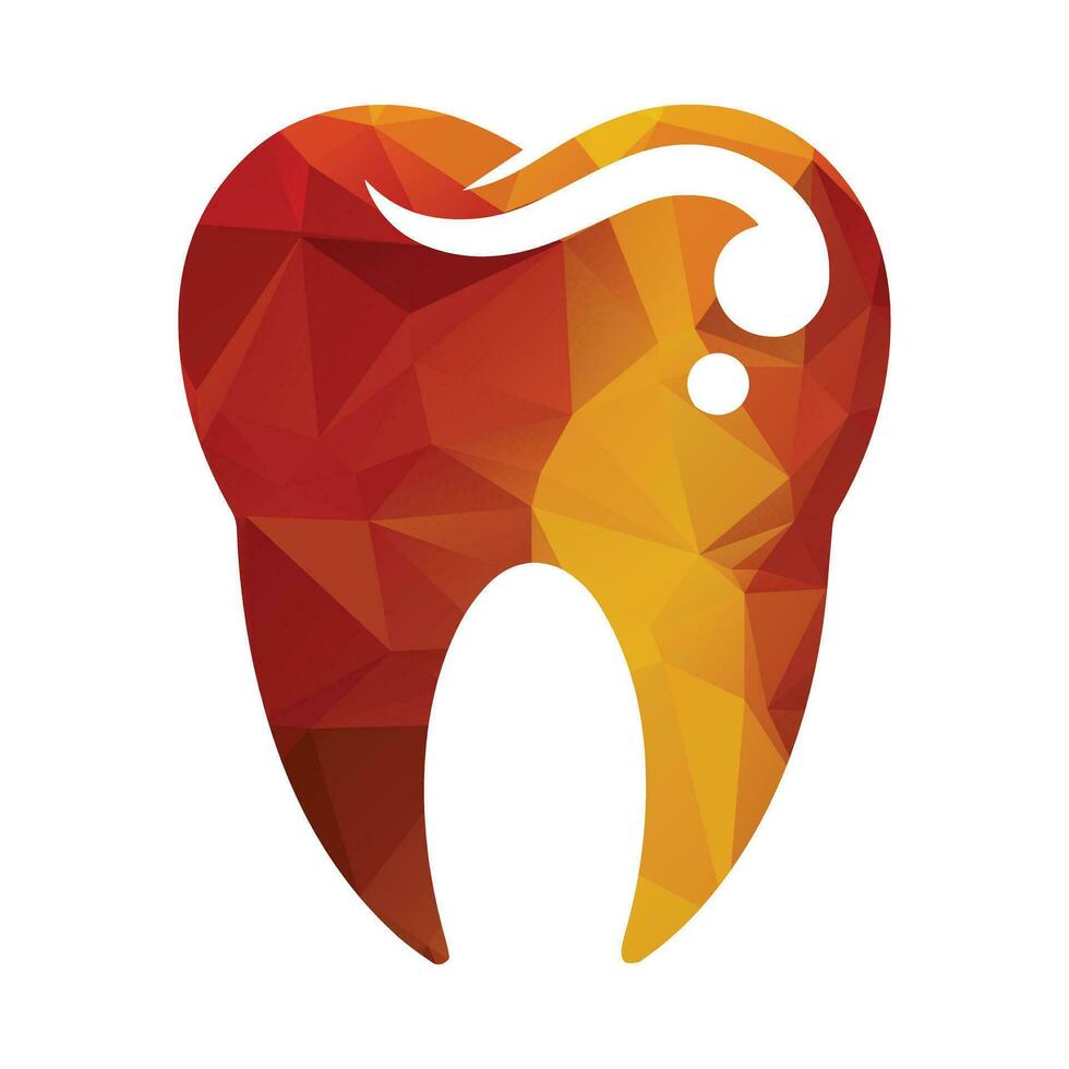 dientes diente logo diseño vector ilustración
