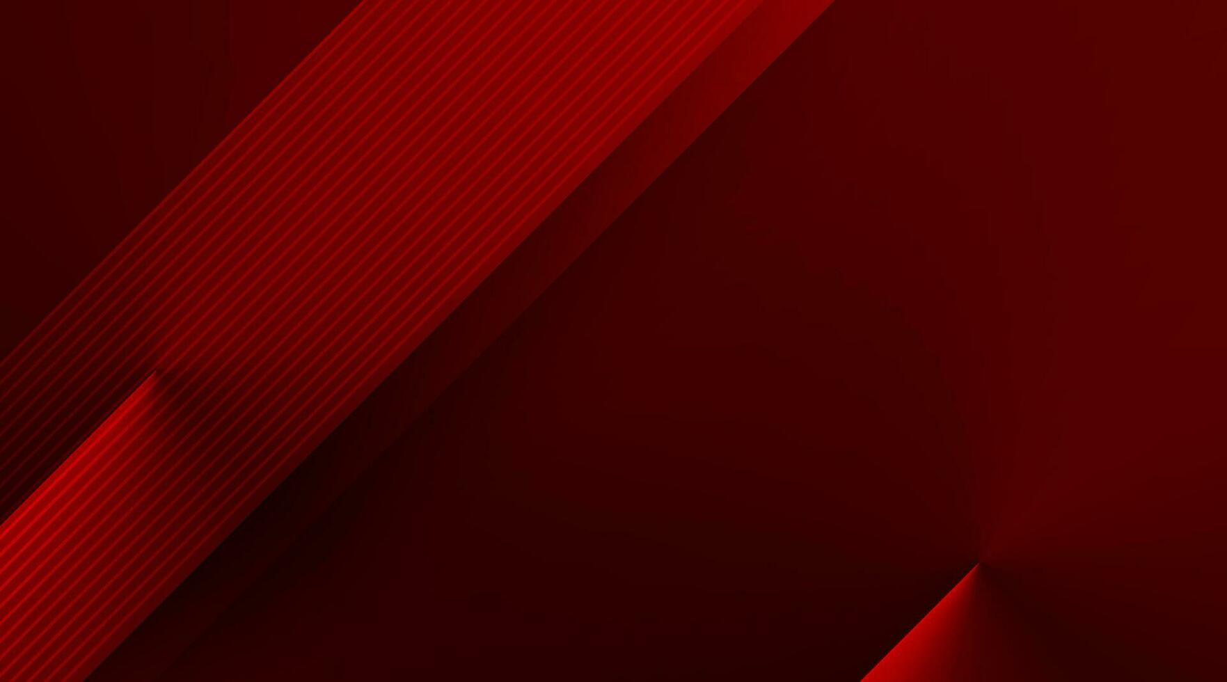 Simple background with gradient red color. Copy space of minimal orange backdrop. vector