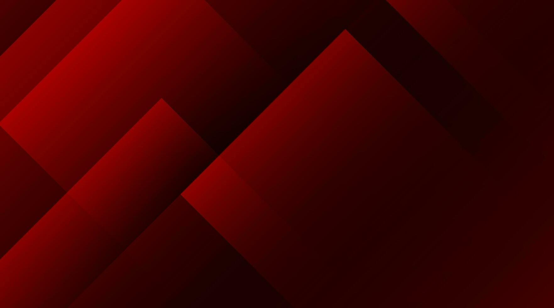 Minimalist abstract red background vector
