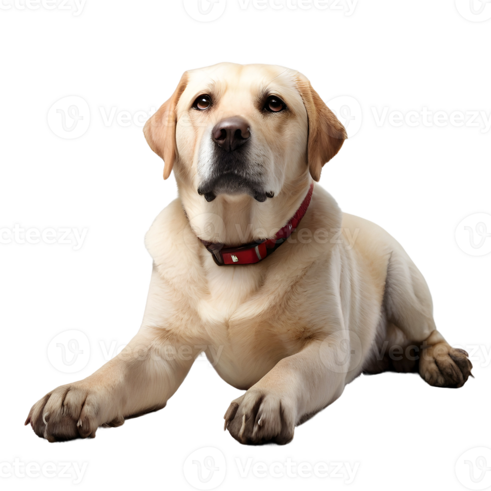 AI generated labrador retriever dog png