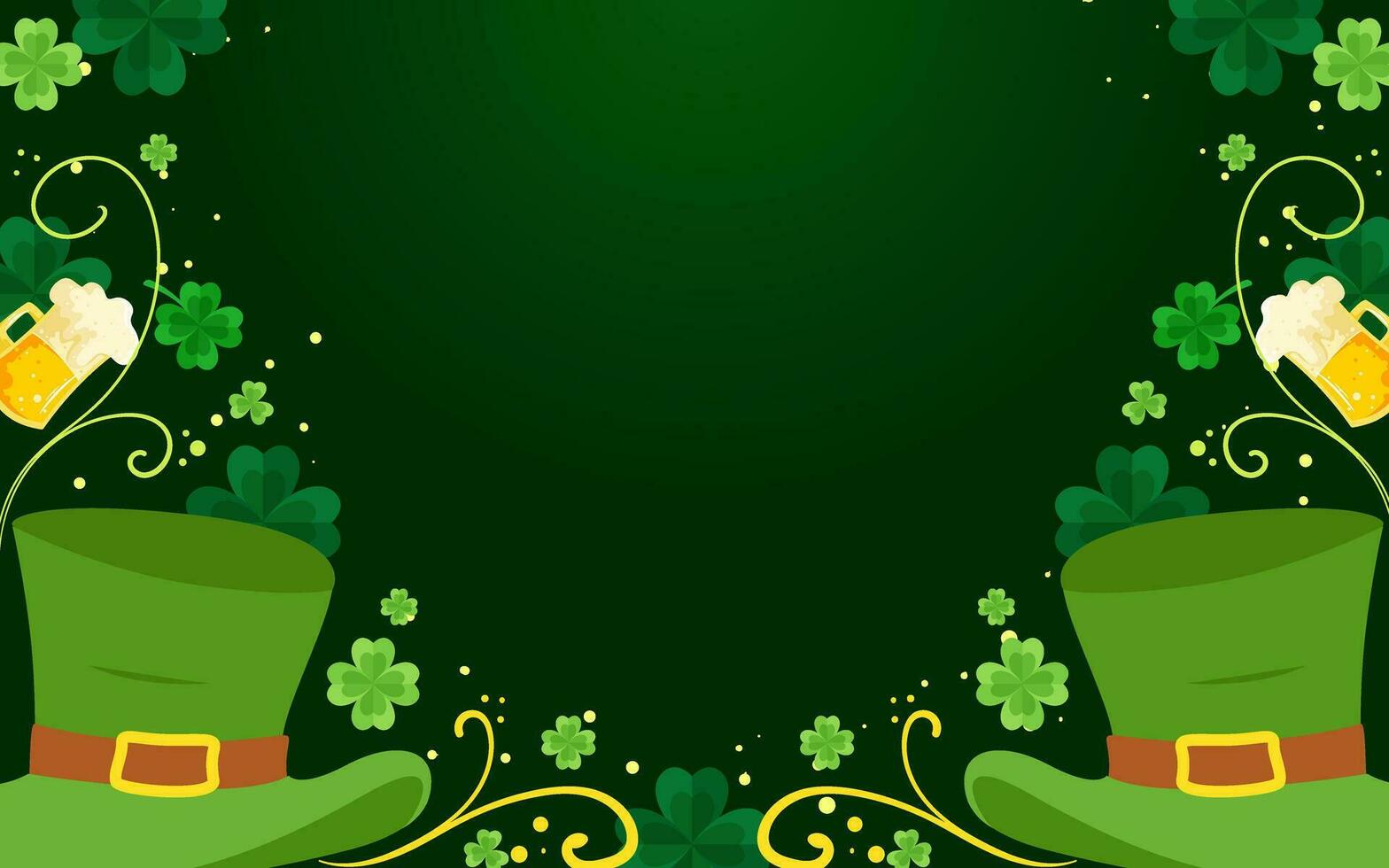 St Patrick's Day Background vector