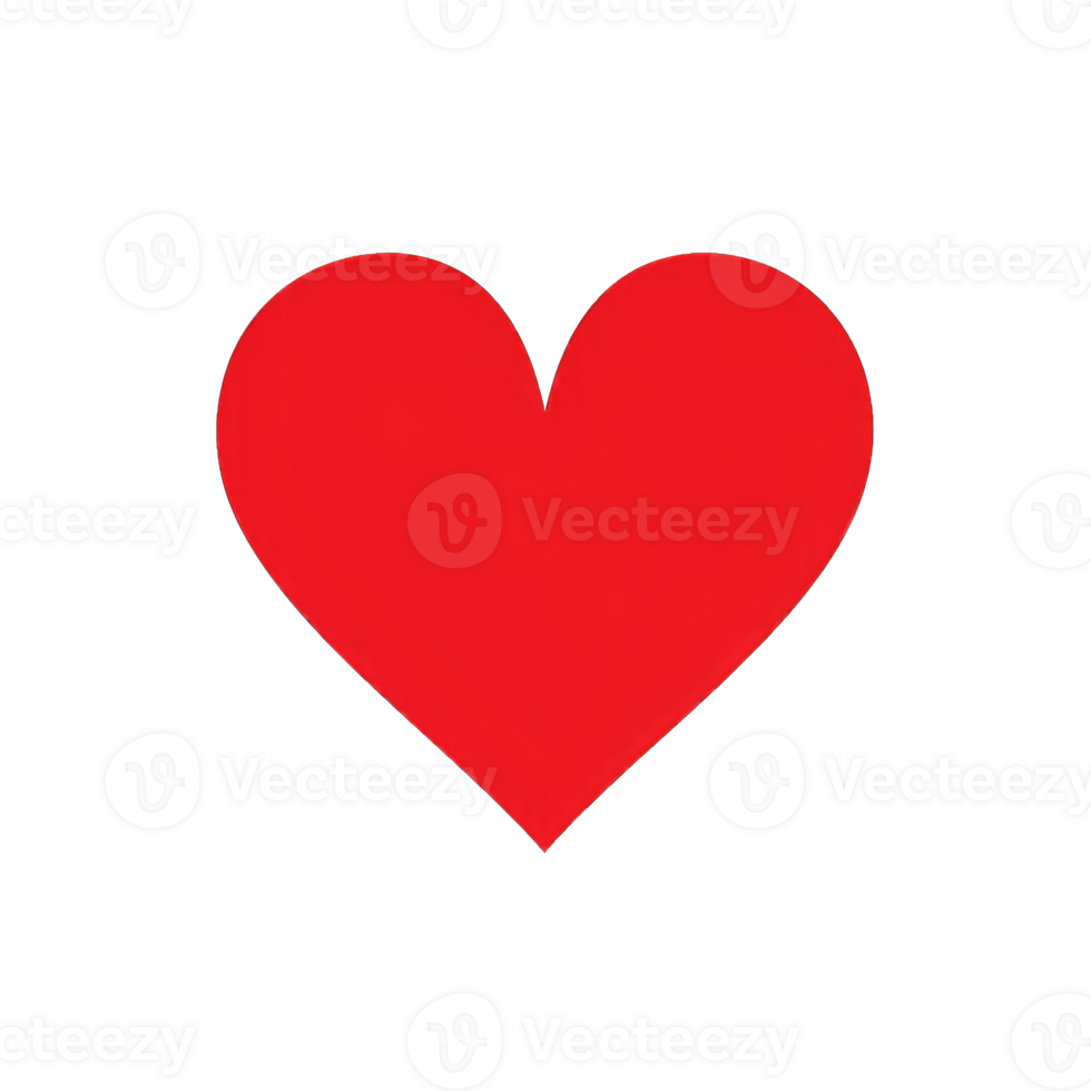 ai generato cuore, amore, romanza o San Valentino giorno rosso png icona per applicazioni e siti web