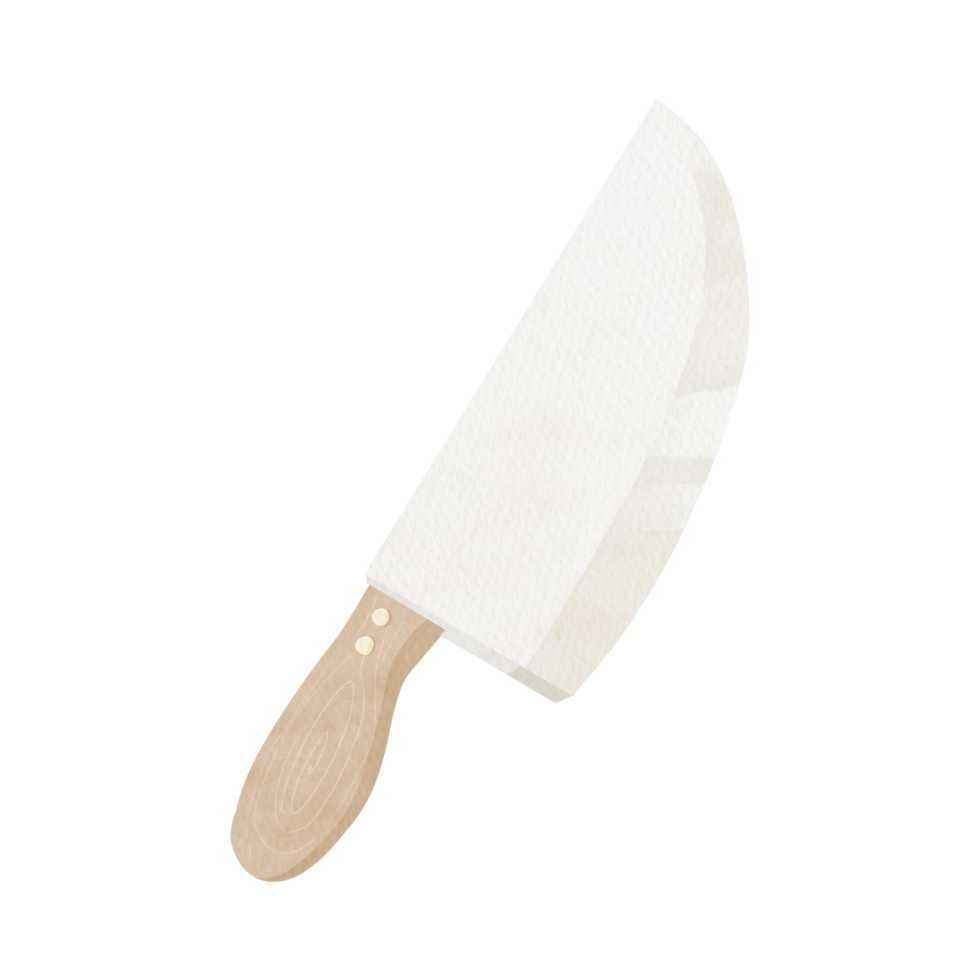 AI generated Silver Gray Sharp Kitchen Knife png